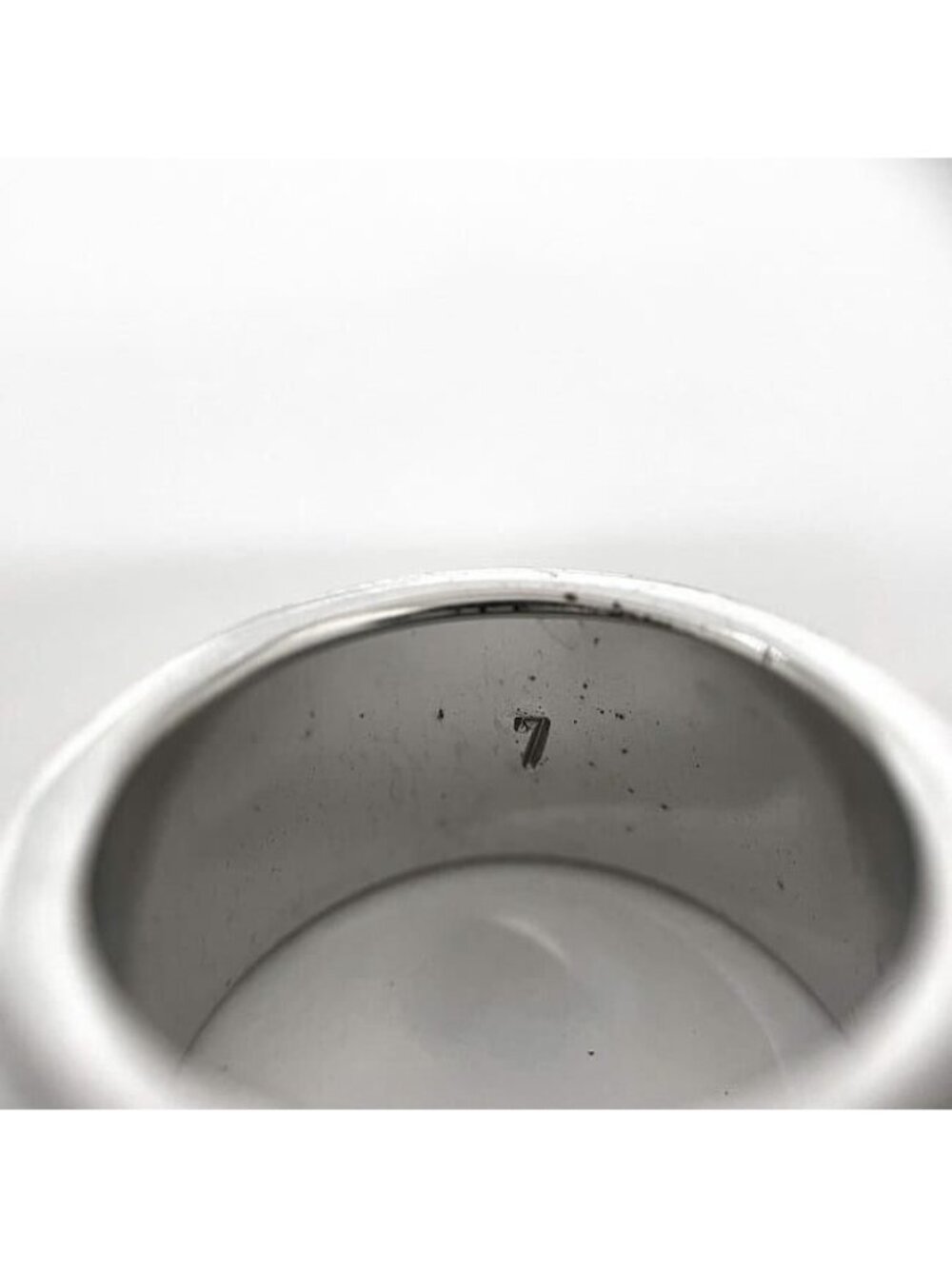 Dior Logo Ring Silver Metal - Picture 7 of 10